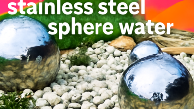 Stainless Steel Sphere Water Features: A Modern Twist on Traditional Fountains